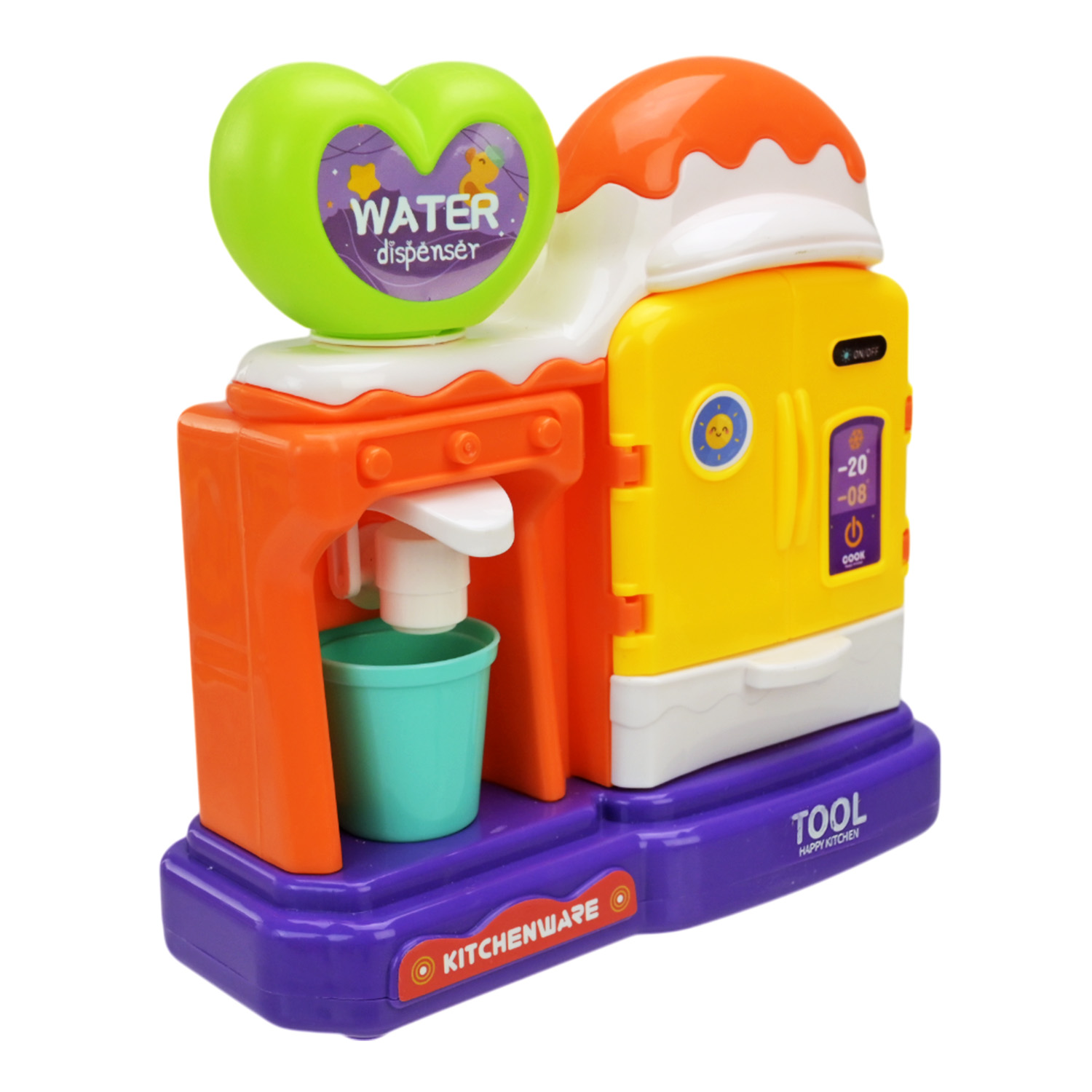 Побутова техніка арт. B2111 (144шт/2) кулер(вода тече) та холодильник, мікс кольорів, 8 шт у д.б. ціна за 1 шт дисп.бокс. 30*25*29см