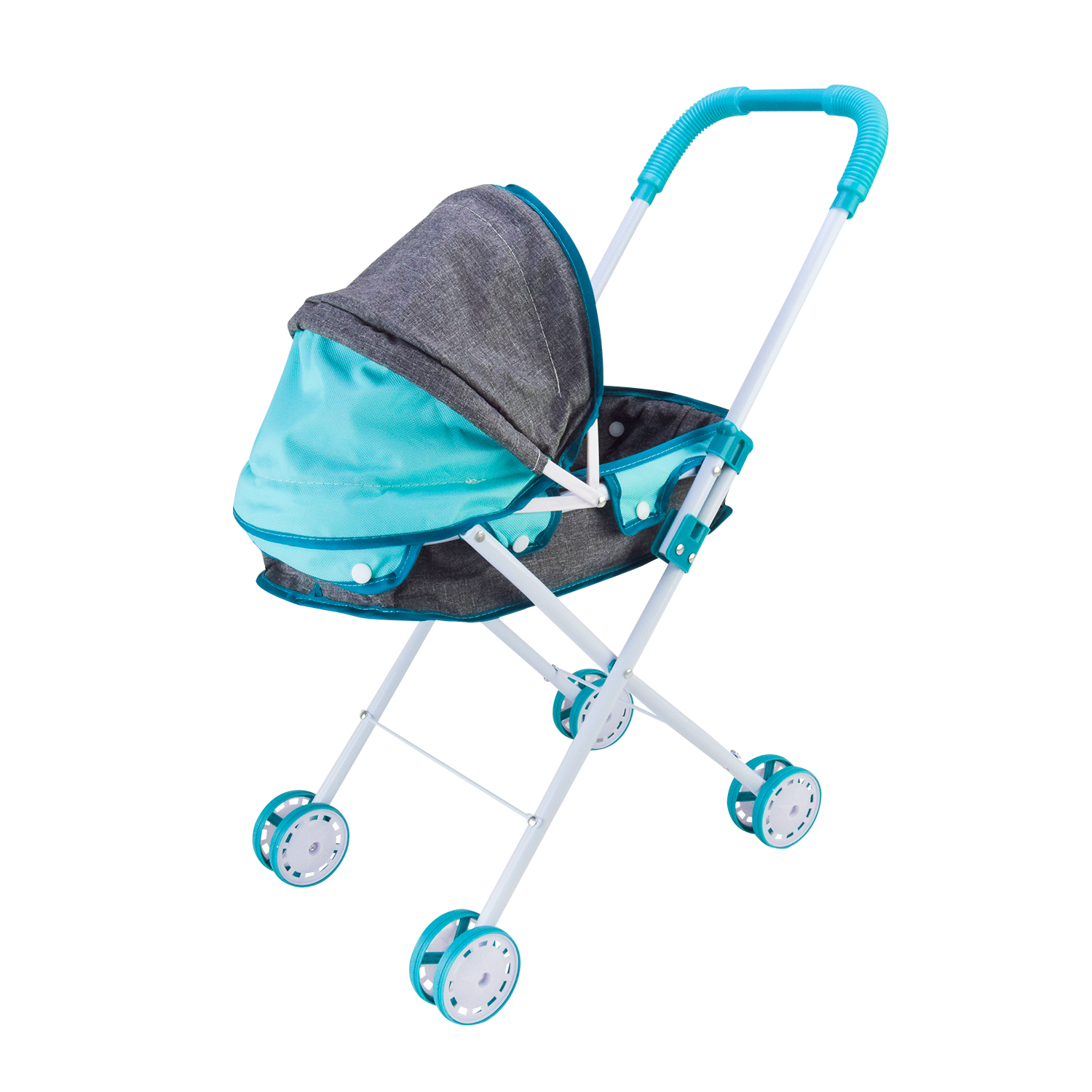 Візочок арт. 918-15 (24шт/2) для ляльки, зимова р-р візочка 36*48*52 пакет 36*60см