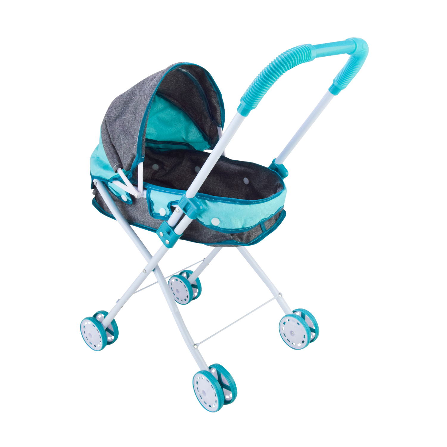 Візочок арт. 918-15 (24шт/2) для ляльки, зимова р-р візочка 36*48*52 пакет 36*60см