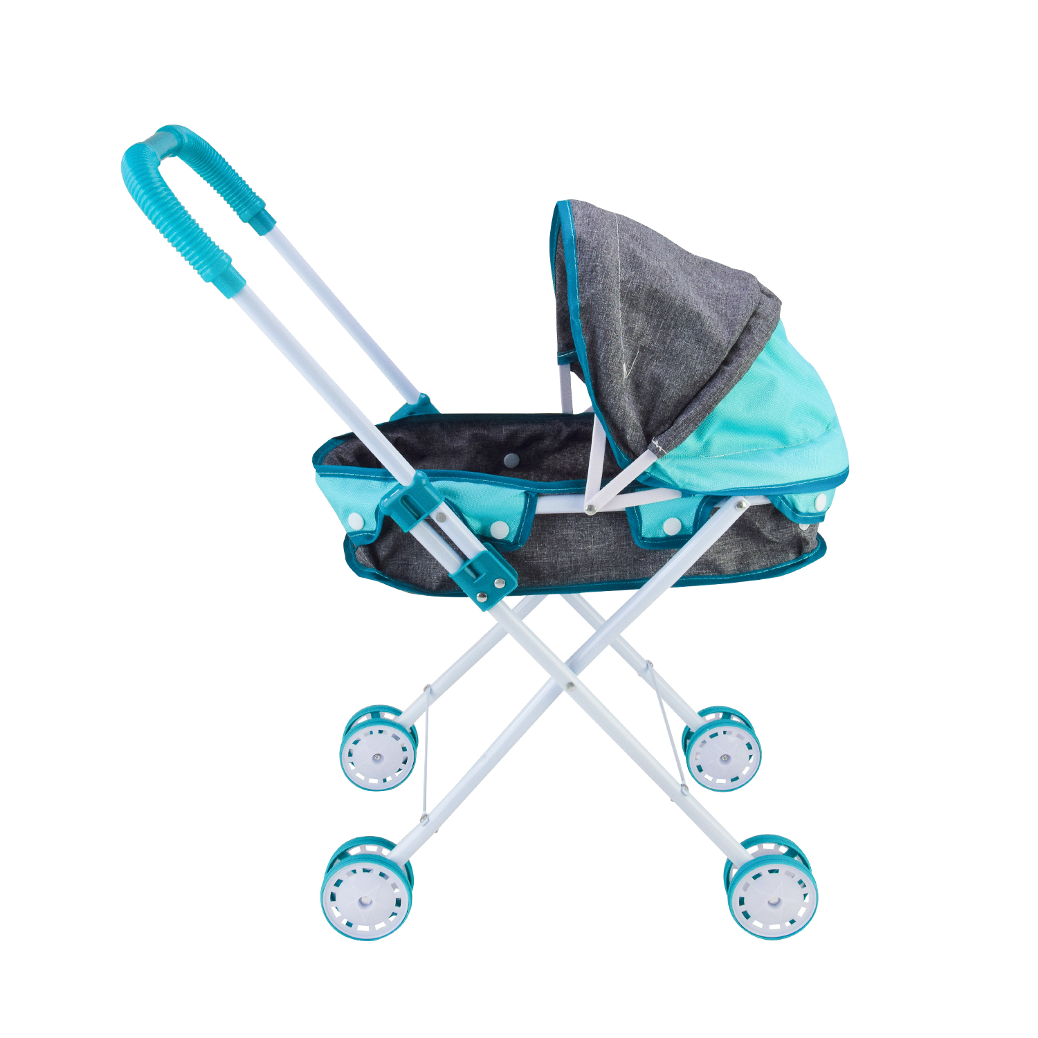 Візочок арт. 918-15 (24шт/2) для ляльки, зимова р-р візочка 36*48*52 пакет 36*60см