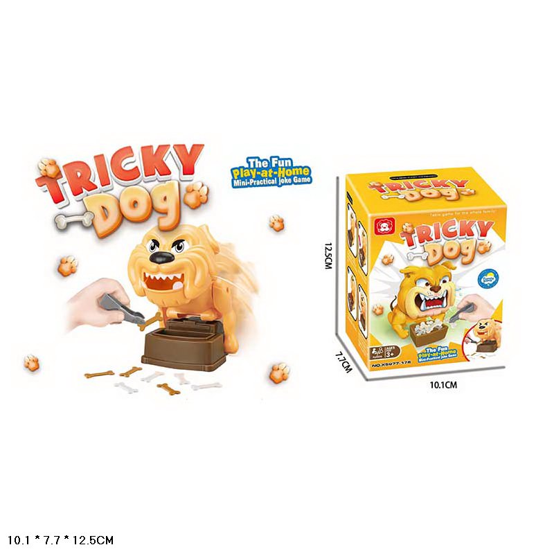 Гра "Зубастий пес" арт. XS977-178 (144шт/2)  у короб. 10,1*7,7*12,5см