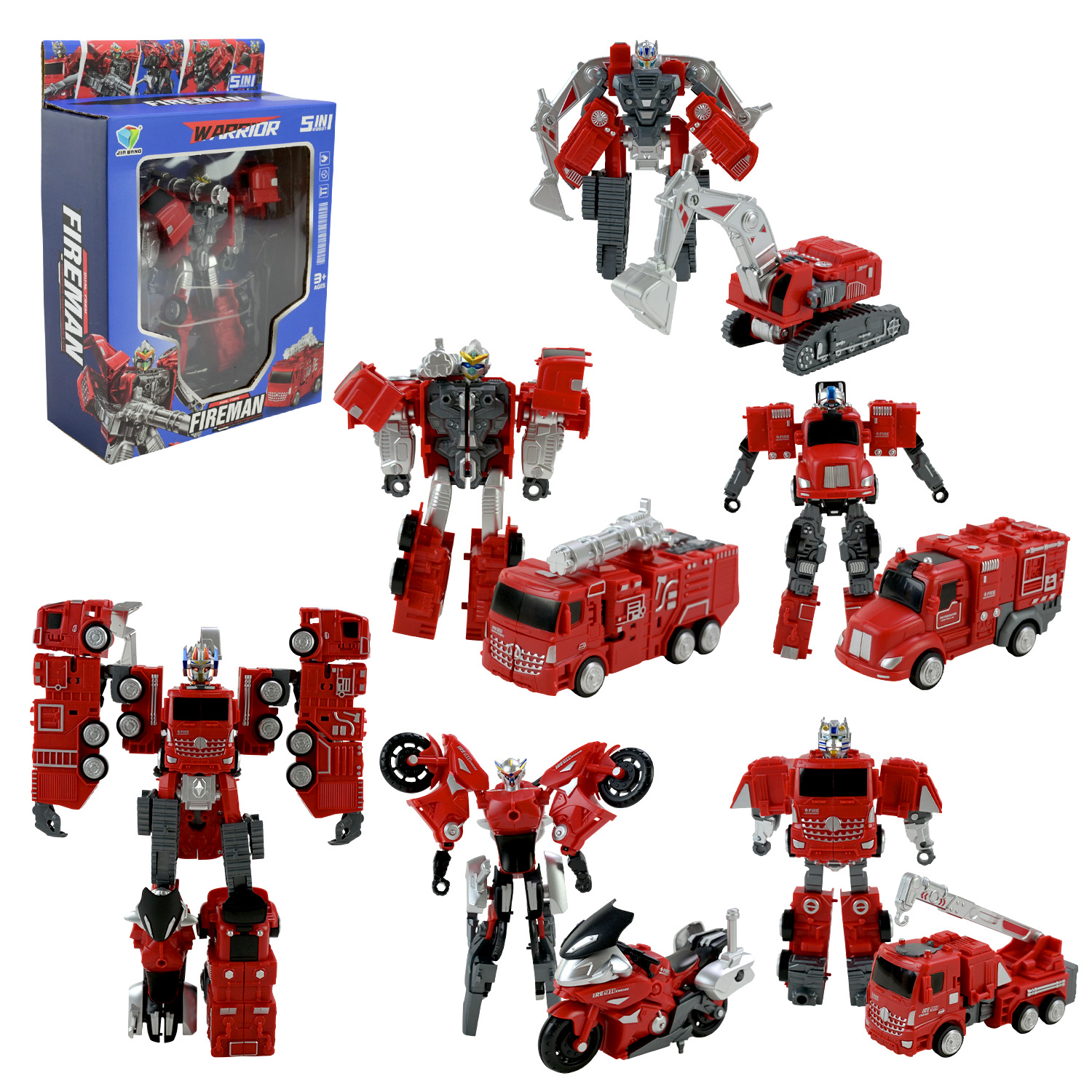 Трасформер арт. 788-91Y (80шт/2)   короб. 17,1*7,5*24см