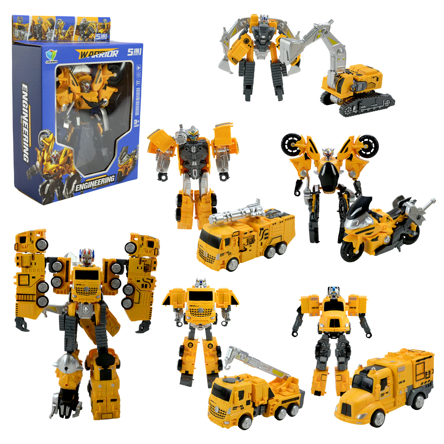 Трасформер арт. 788-93Y (80шт/2)   короб. 17,1*7,5*24см