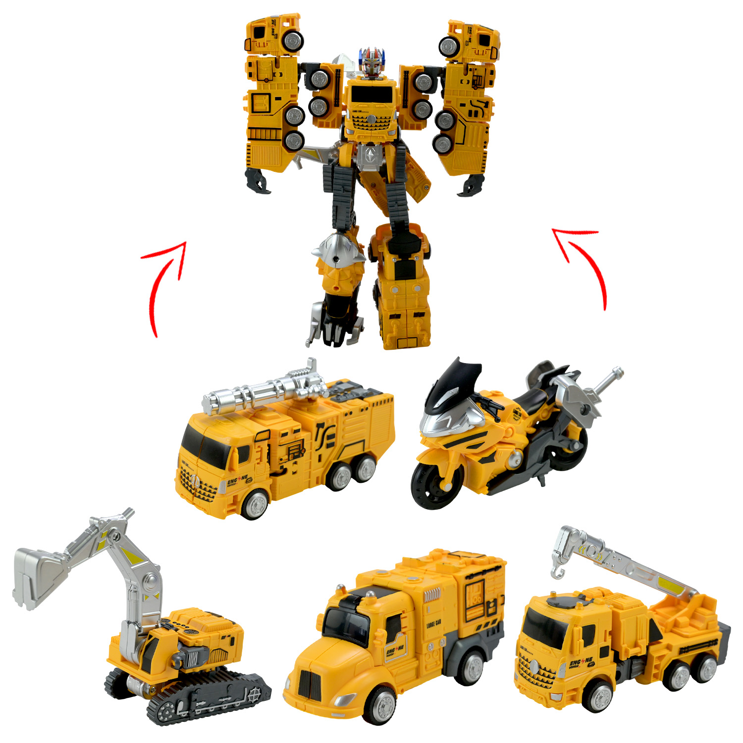 Трасформер арт. 788-93Y (80шт/2) короб. 17,1*7,5*24см