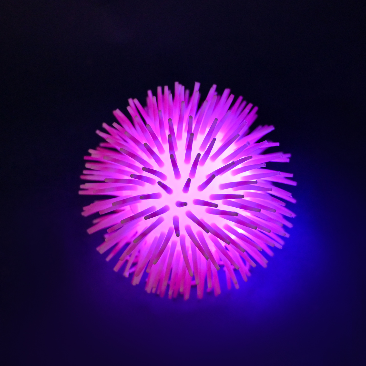 Антистрес YabbaDabba арт. YD2530 (72шт) куля 11см зі світлом 4 кольори 12шт дисплей 33*25*8см