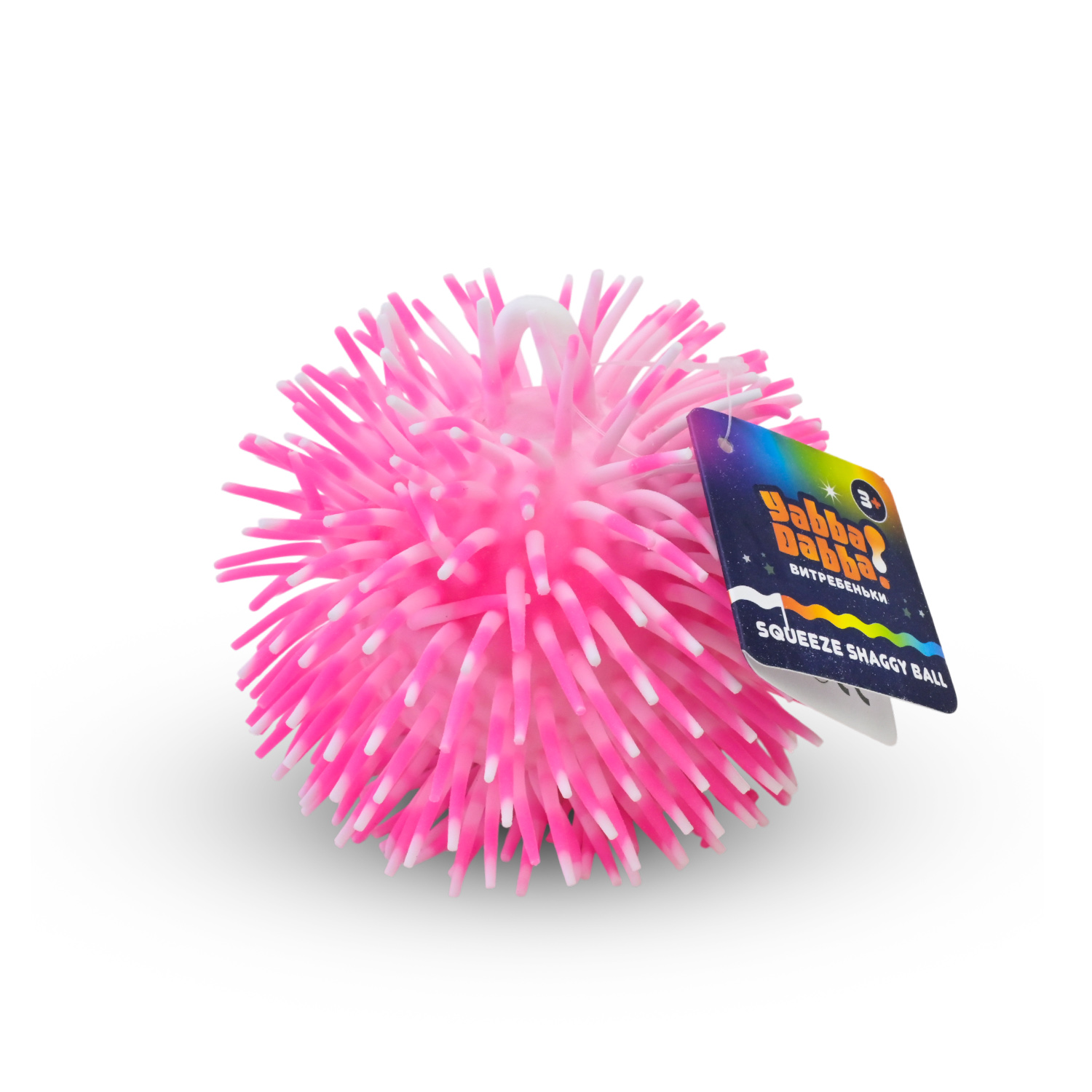 Антистрес YabbaDabba арт. YD2530 (72шт) куля 11см зі світлом 4 кольори 12шт дисплей 33*25*8см