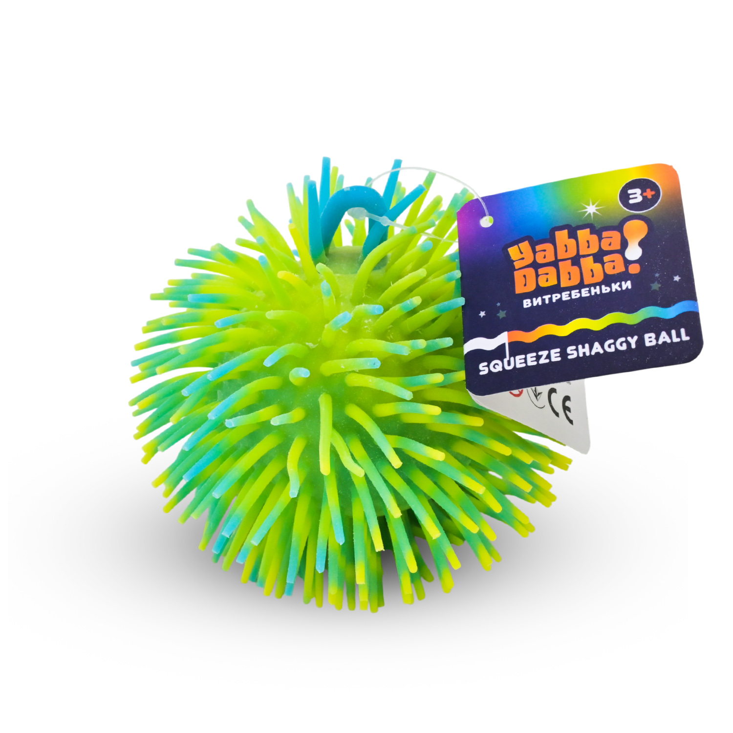 Антистрес YabbaDabba арт. YD2530 (72шт) куля 11см зі світлом 4 кольори 12шт дисплей 33*25*8см
