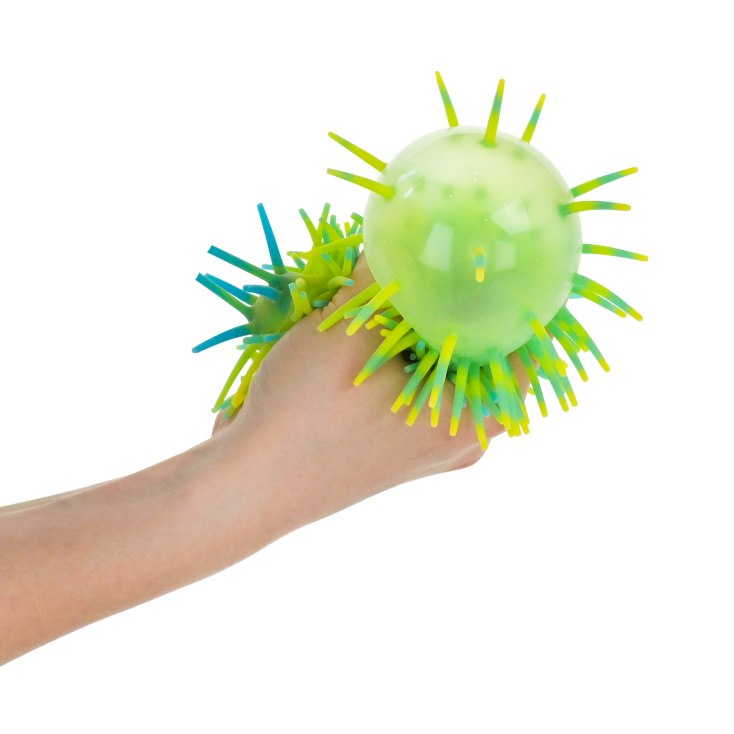 Антистрес YabbaDabba арт. YD2530 (72шт) куля 11см зі світлом 4 кольори 12шт дисплей 33*25*8см