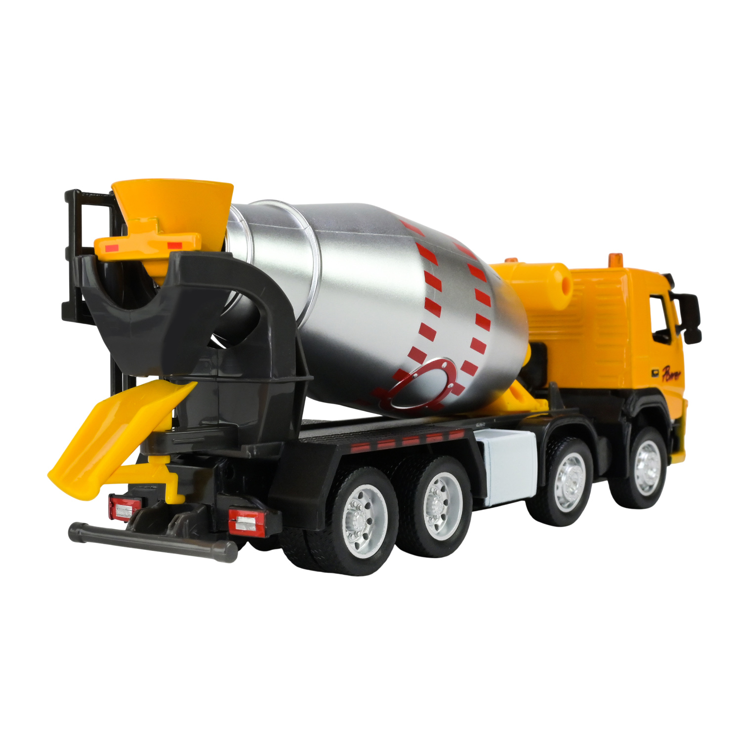 Будтехніка мет. АВТОПРОМ арт.68383(AP7759) (32шт/2), 1:50 VOLVO Автобетонозмішувач, бат,світло,звук,рухливі деталі,у короб. 28*14*10см