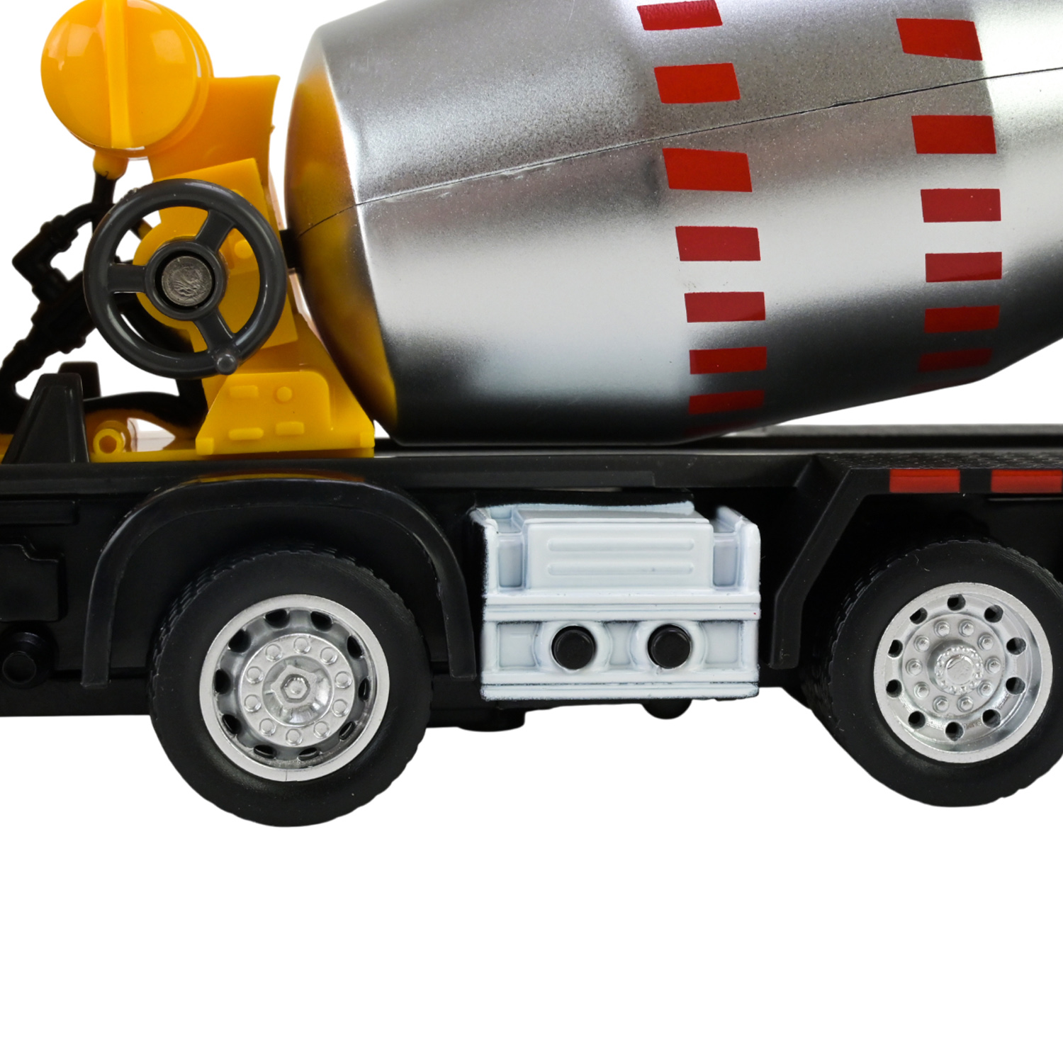 Будтехніка мет. АВТОПРОМ арт.68383(AP7759) (32шт/2), 1:50 VOLVO Автобетонозмішувач, бат,світло,звук,рухливі деталі,у короб. 28*14*10см