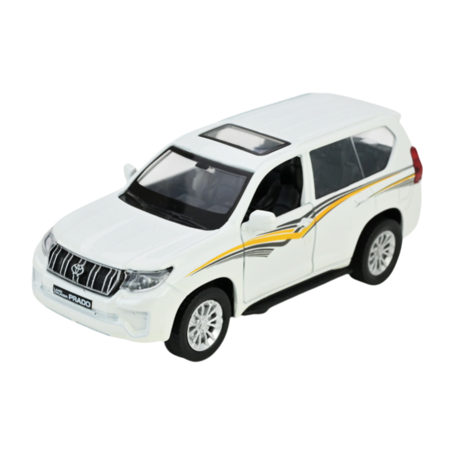 Іграшка машина мет. АВТОПРОМ арт. 10002 (48шт/2) 5 inch,3 кольори Toyota Land Cruiser Prado, відкр.двері, у кор.16,5*7*8см