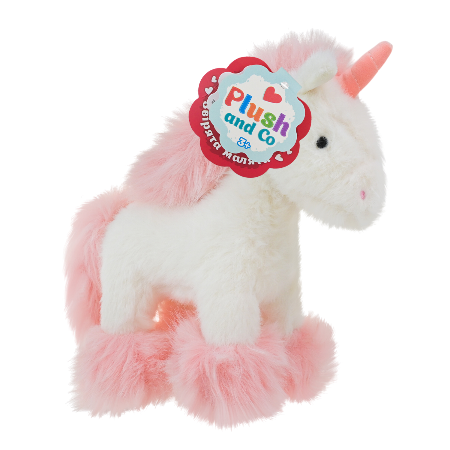 М'яка іграшка Plush and Co арт. PLC25019 (96шт) рожевий єдиноріг 28см