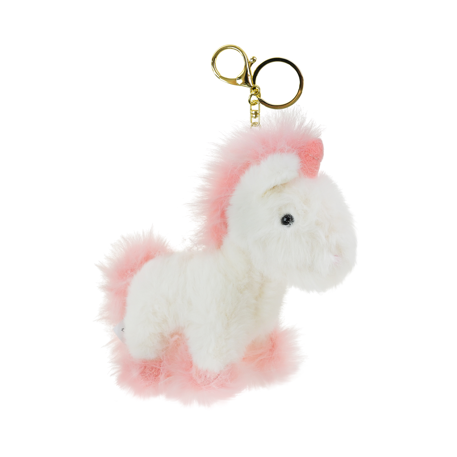М'яка іграшка Plush and Co арт. PLC25022 (200шт) рожевий єдиноріг брелок 15см