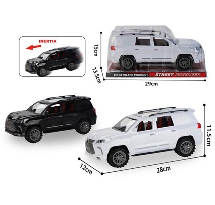 Машина арт. 055-66 (48шт/2) 2 кольори,iнерц.,під слюдою 29*13,5*15см