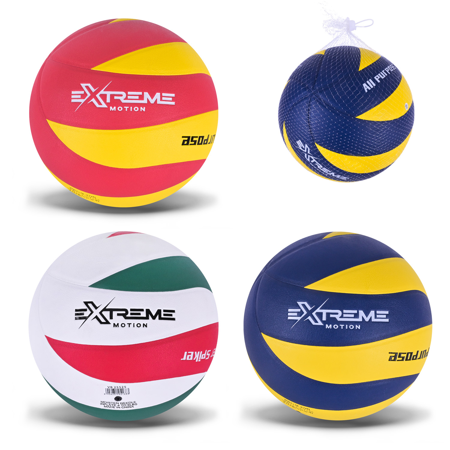М'яч волейбольний арт. VB25525 (50шт) PU 280 гр, мікрофібра, 3 кольори