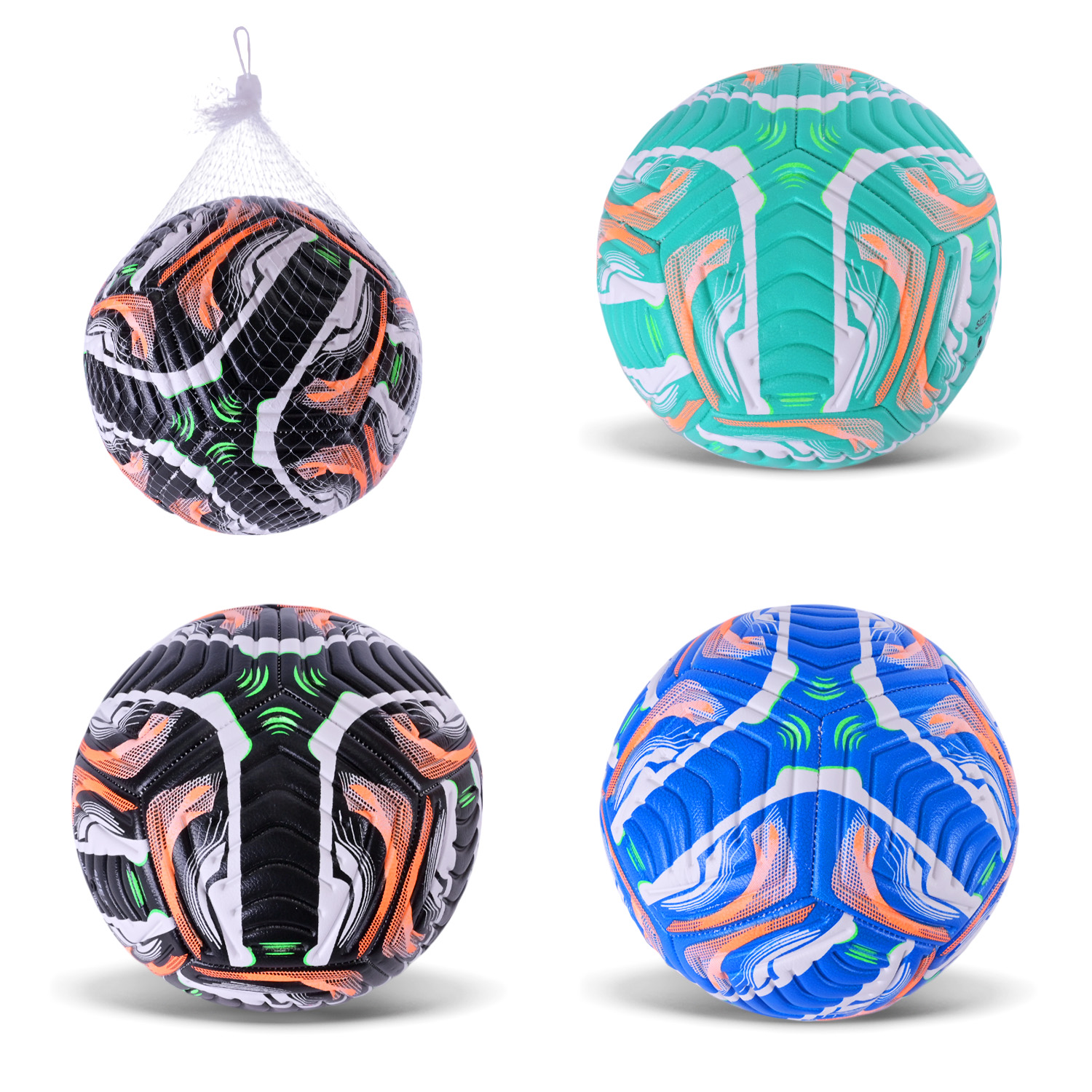 М'яч футбольний арт. FB25538 (60шт)  №5 PU 420 g, 3 кольори