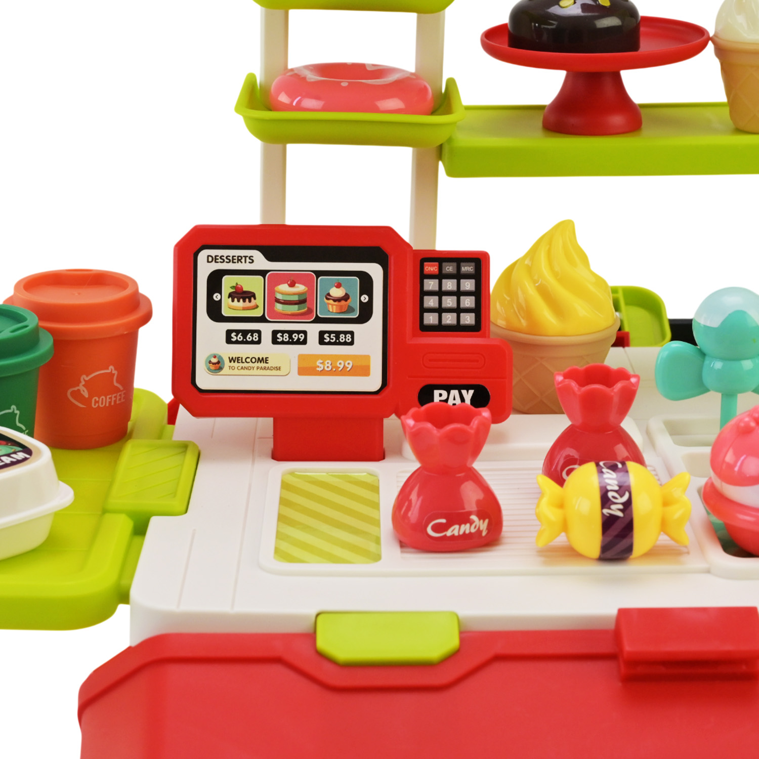 Кафе набір арт. 668-161/162 (36шт) мікс 2 види, кондитерська, аксес короб. 25*8*19см