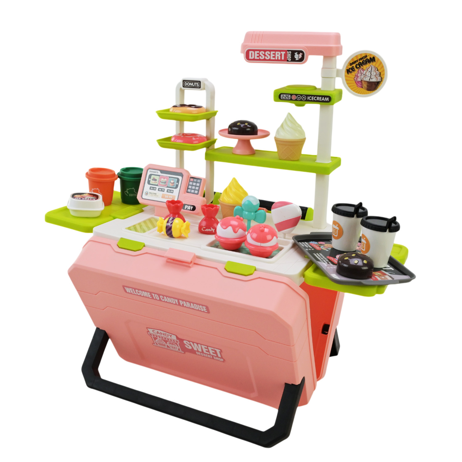 Кафе набір арт. 668-161/162 (36шт) мікс 2 види, кондитерська, аксес короб. 25*8*19см