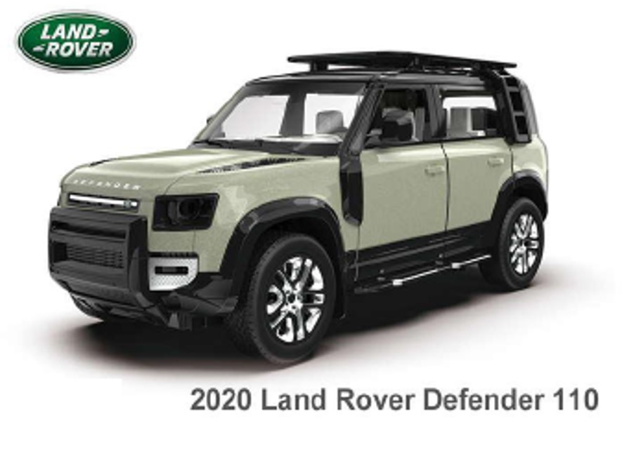 Іграшка машина мет. АВТОПРОМ арт. 10010 (48шт/2) 5 inch,3 кольори 2020 Land Rover Defender 110, відкр.двері, у кор.16,5*7*8см