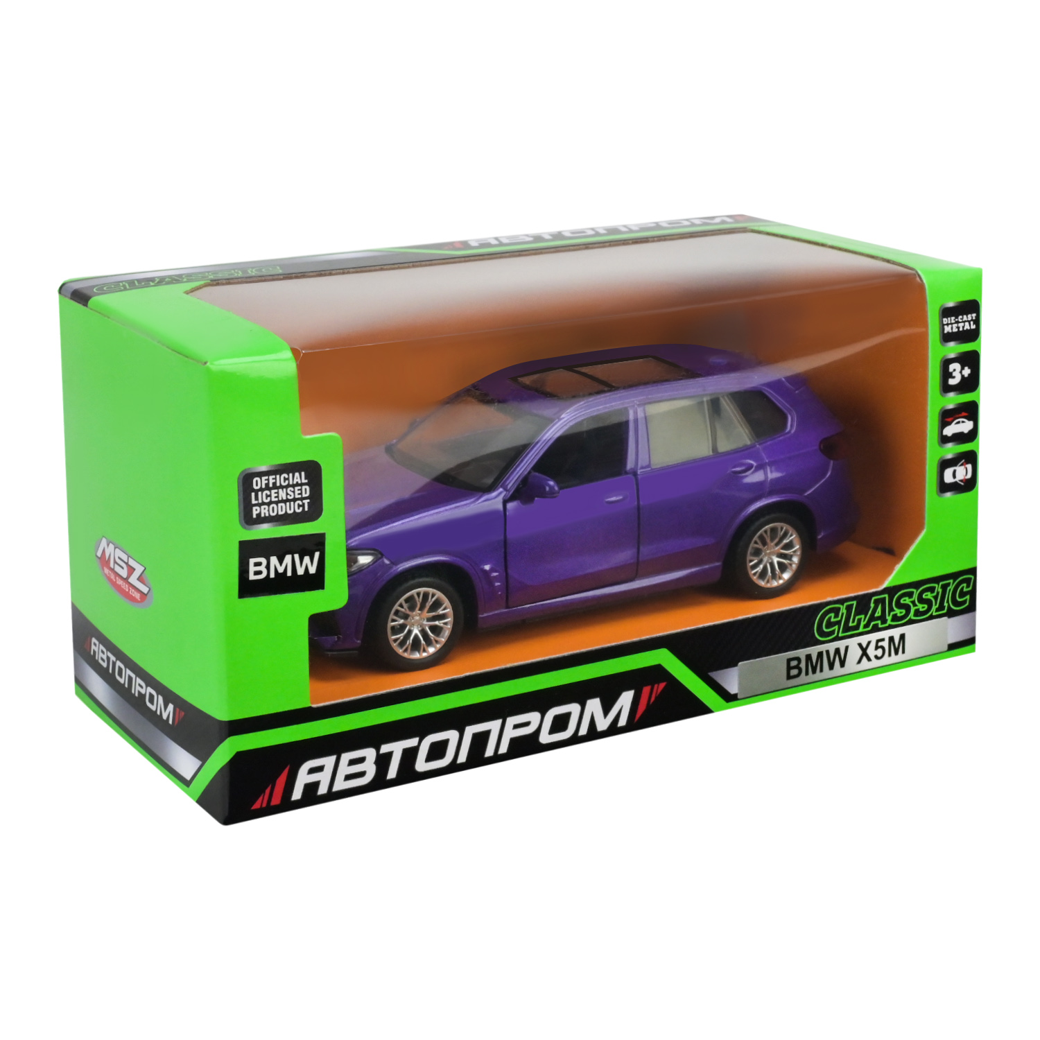 Іграшка машина мет. АВТОПРОМ арт. 10026 (48шт/2) 5 inch,BMW X5M, відкр.двері, у кор.16,5*7*8см