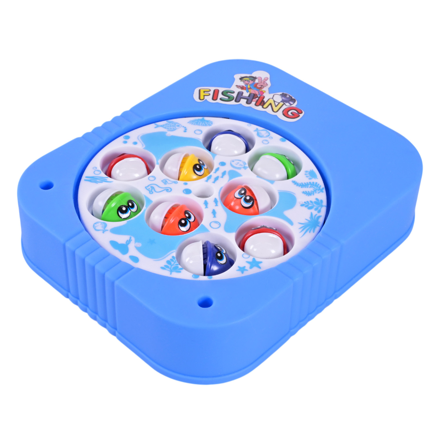 Рибалка батар. арт. 8269 (192шт/2) 4 кольори мікс, вудка, рибки, короб. 16,3*3,6*13,9см