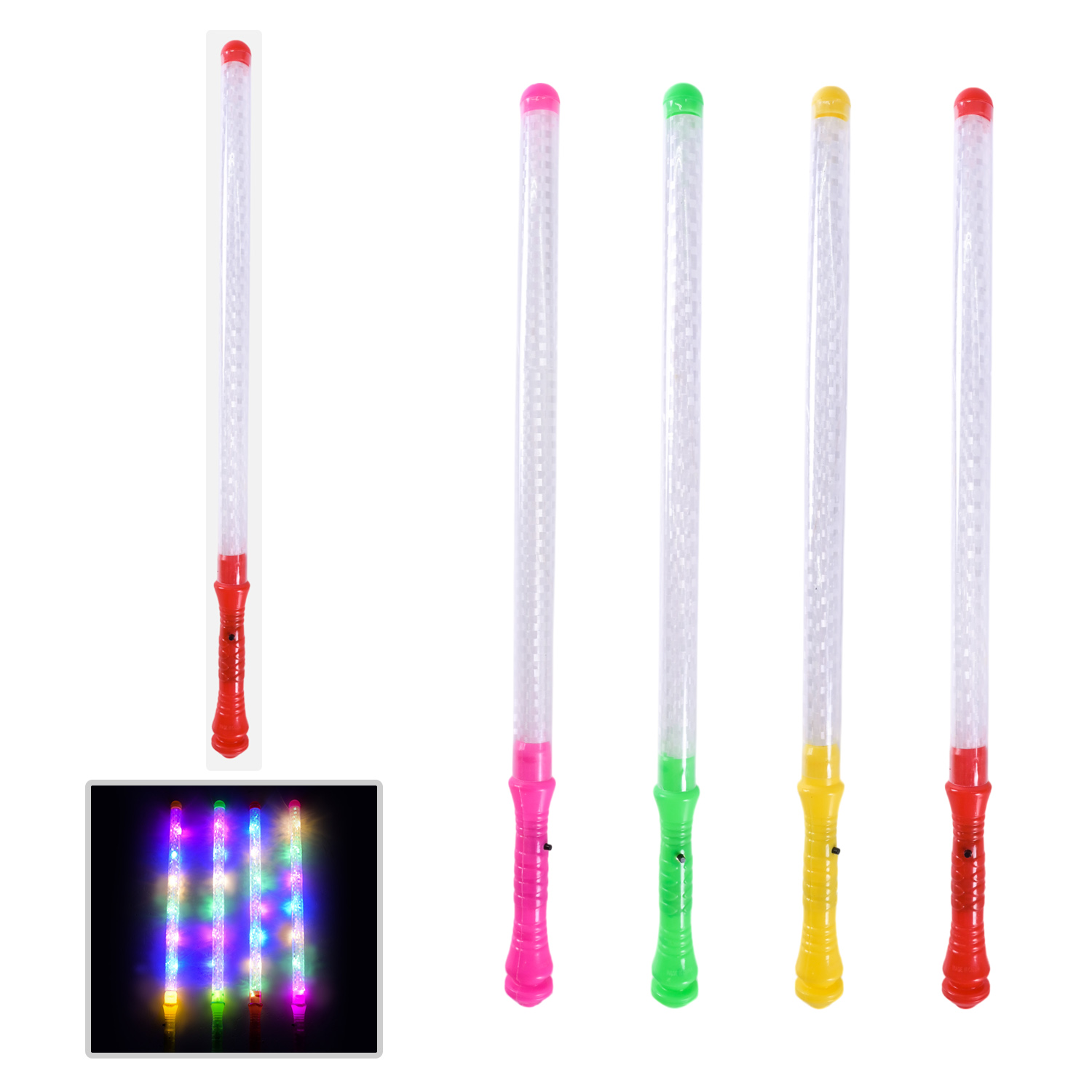 Іграшка зі світлом арт. C28421 (600шт/2) 48см 4 мікс у пакеті 5*2,5*50 см