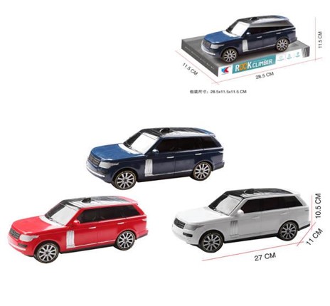 Машина арт. 302-4AC (120шт/2) 3 кольори,iнерц.,під слюдою 28,5*11,5*11,5см