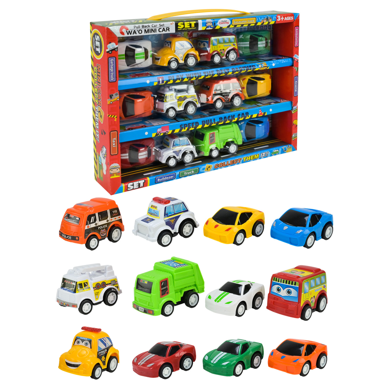 Набiр машин арт. 5853 (96шт/2) 12 шт у короб.23,5*18,5*4см