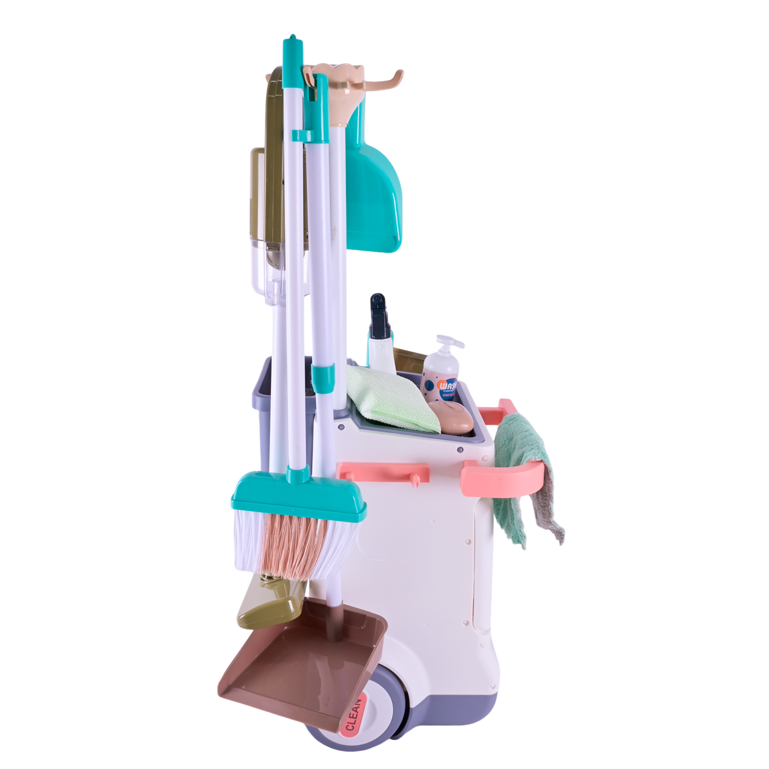 Прибиральника набір арт. 667-62 (12шт) батар. стійка, аксес, 20 деталей короб. 41*13*25,5см