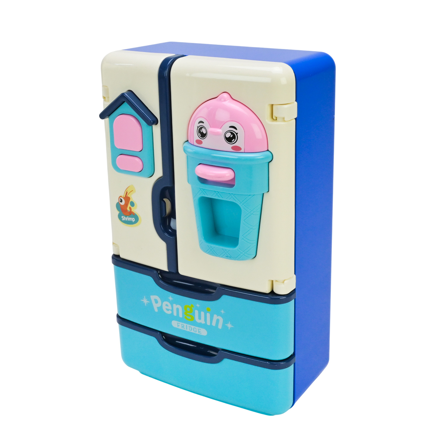 Побутова техніка арт. 1821 (36шт/2) батар. світло,холодильник, продукти, звук короб. 24*10*15