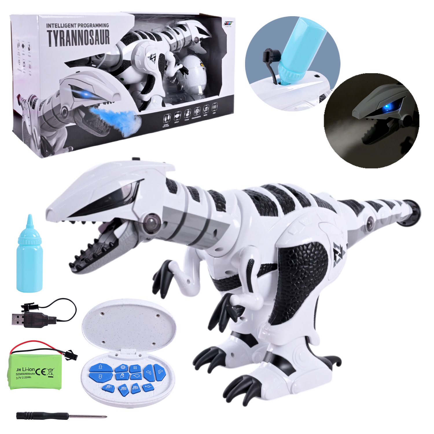 Робот р/к  K29 (6шт) звук,світло, пар, короб. 57,8*11,9*27,6см