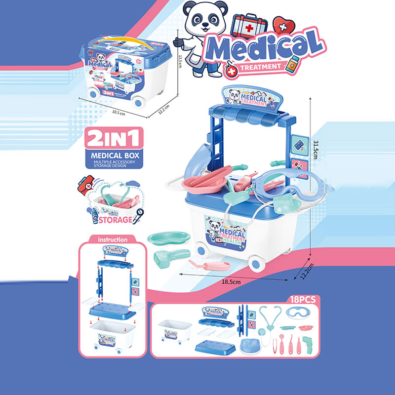 Лікар арт. 2016-282A (96шт/2)   аксес короб. 18*12*10 см