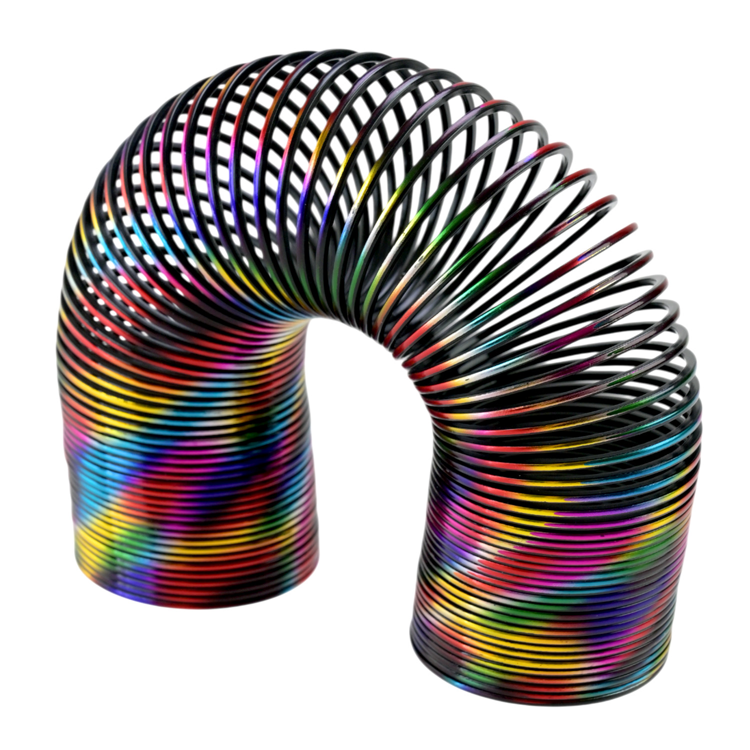 Пружинка "Веселка" Yabba Dabba арт. YD2547 (288шт/2) 2 кольори мікс, р-р 5*5*15см, короб.5,3*5,3*15,5 см