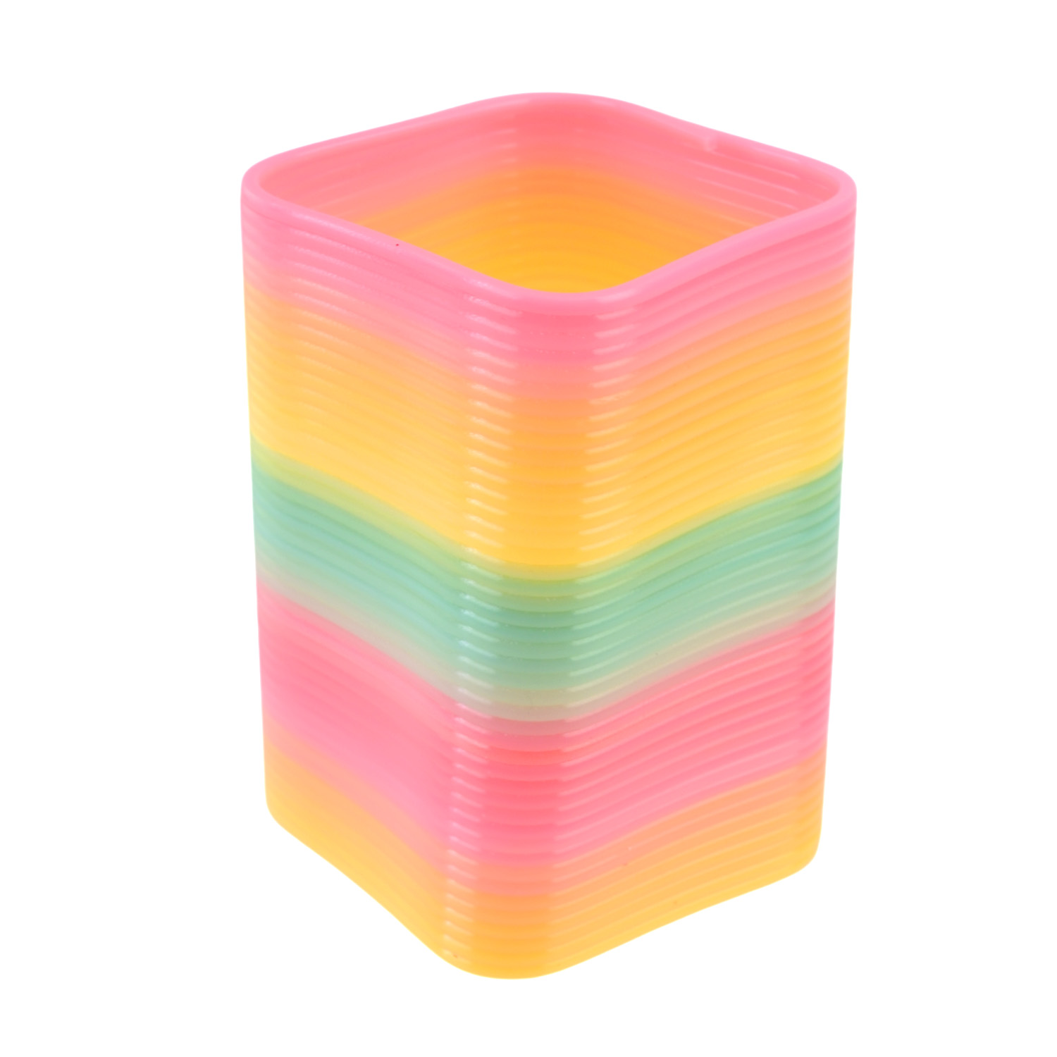 Пружинка "Веселка" Yabba Dabba арт. YD2550 (240шт/2) 2 кольори мікс, сітка 6,5*6,5*10см