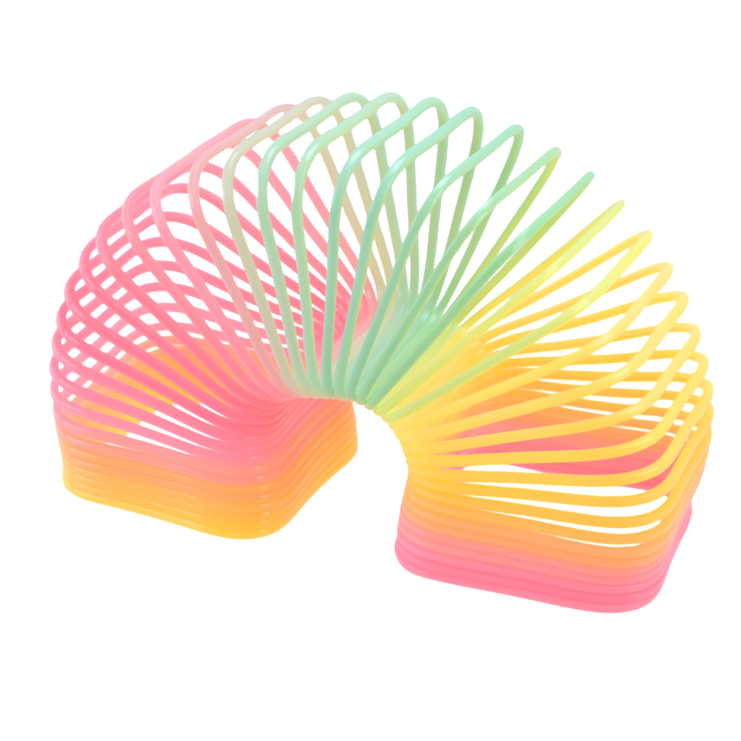 Пружинка "Веселка" Yabba Dabba арт. YD2550 (240шт/2) 2 кольори мікс, сітка 6,5*6,5*10см