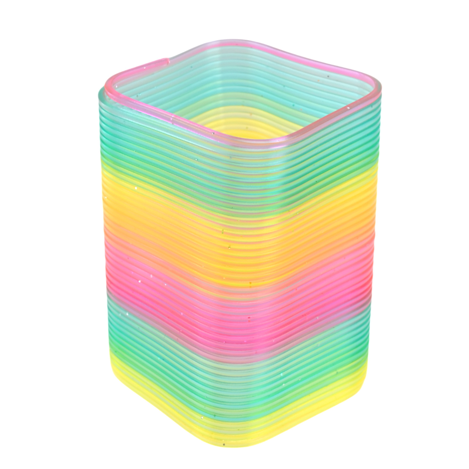 Пружинка "Веселка" Yabba Dabba арт. YD2550 (240шт/2) 2 кольори мікс, сітка 6,5*6,5*10см