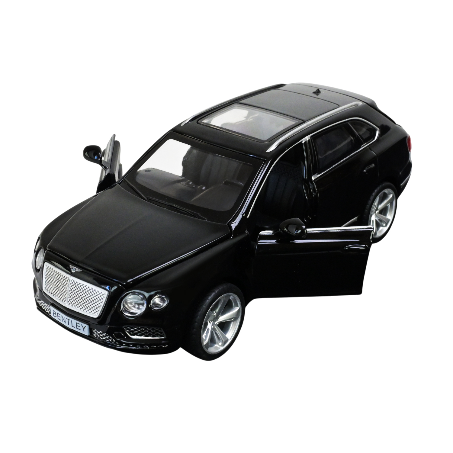 Машина мет. АВТОПРОМ арт. 68369 (48шт/2) 1:34 BENTLEY BENTAYGA, батар, світло, звук, відкр.двері, короб. 18*9*7 см