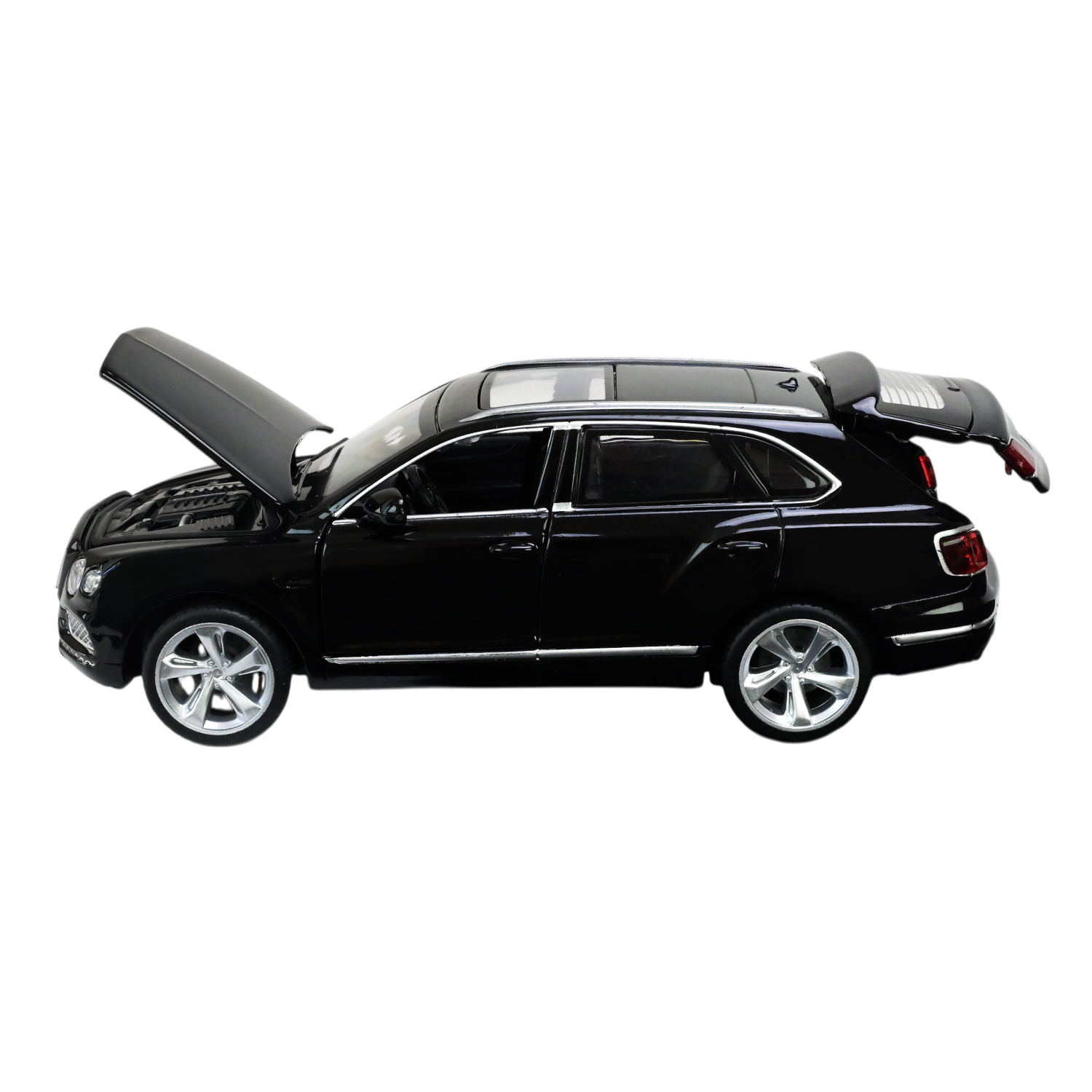 Машина мет. АВТОПРОМ арт. 68369 (48шт/2) 1:34 BENTLEY BENTAYGA, батар, світло, звук, відкр.двері, короб. 18*9*7 см