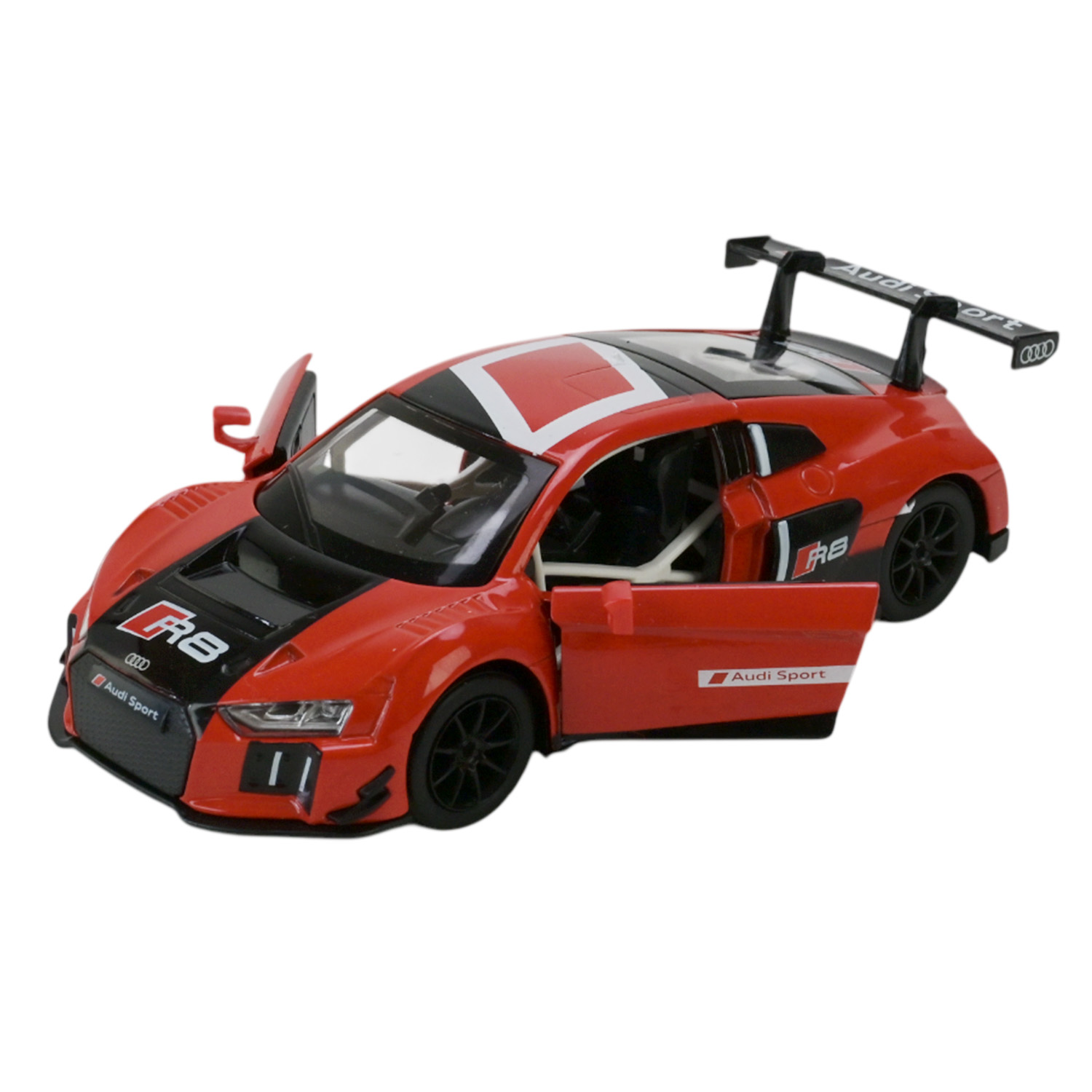 Машина мет. АВТОПРОМ арт. 68370 (48шт/2) 1:32 "AUDI R8 LMS", батар, світ., звук, відкр.двері, короб.18 * 9 * 8 см