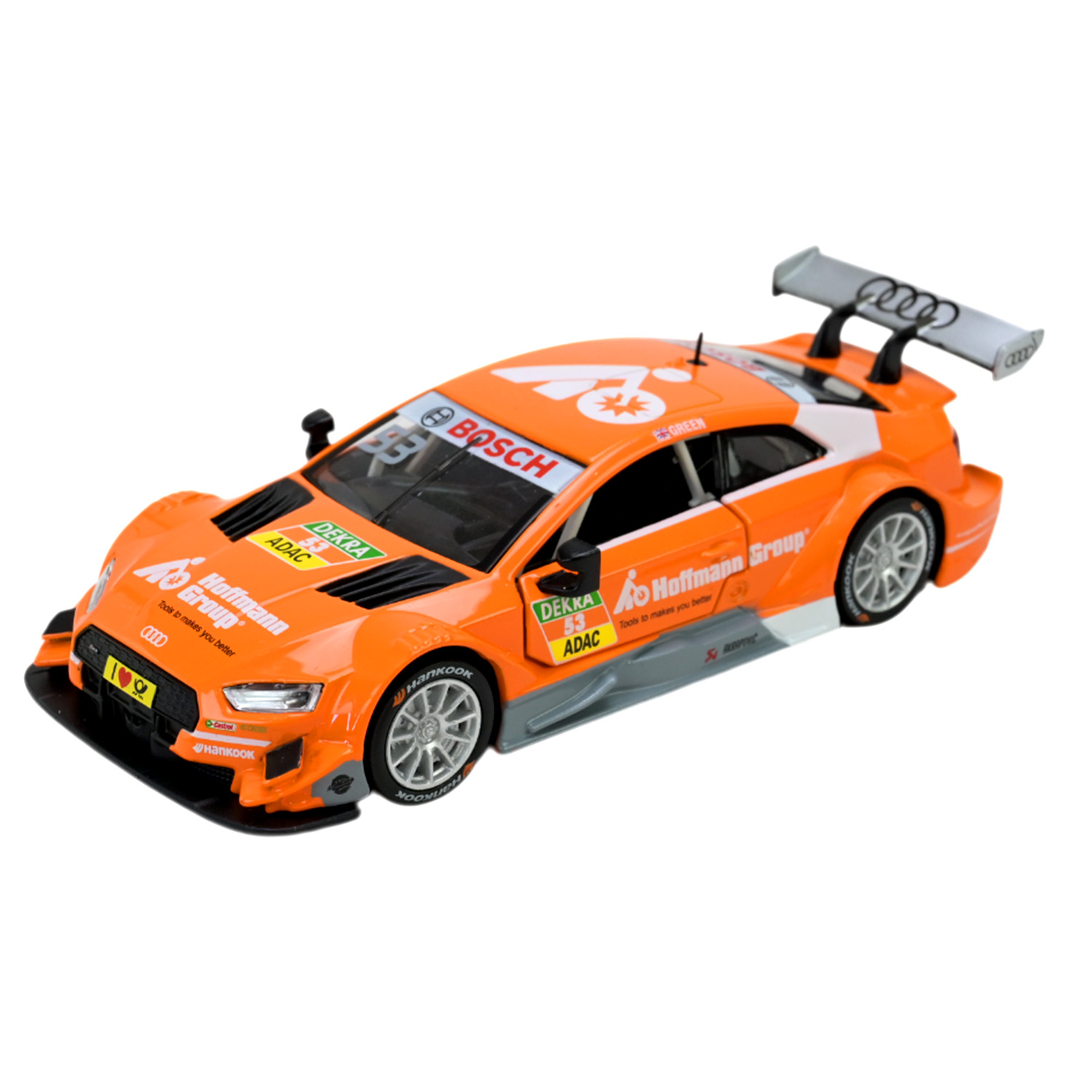 Машина мет. АВТОПРОМ арт. 68448 (48шт/2) 1:32 Audi RS 5 DTM, 2 кольор., світло,звук,короб. 18*9*8см