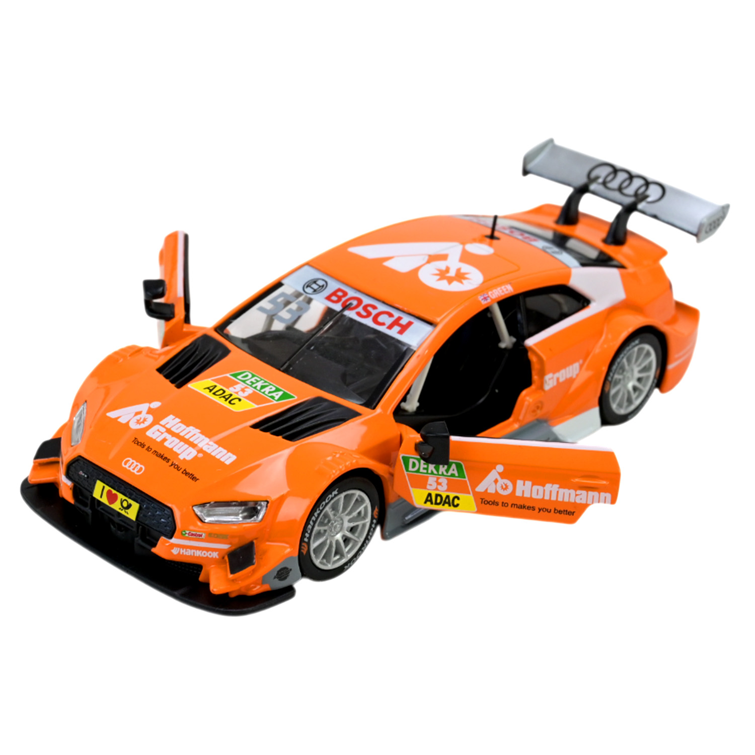 Машина мет. АВТОПРОМ арт. 68448 (48шт/2) 1:32 Audi RS 5 DTM, 2 кольор., світло,звук,короб. 18*9*8см