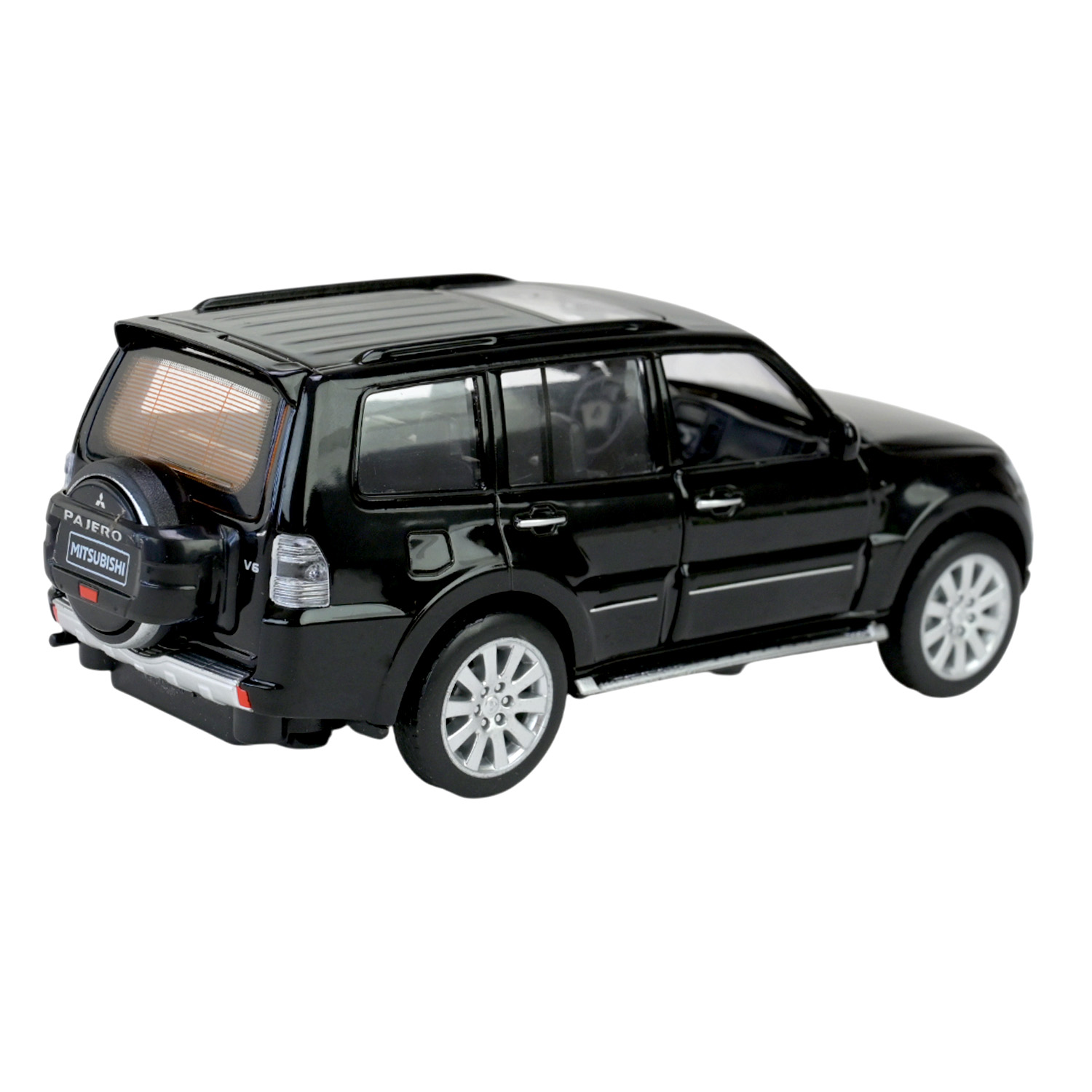 Машина мет. АВТОПРОМ арт. 68463B (48шт/2) 1:33 "Mitsubishi Pajero 4WD Turbo",капот,багажник, батар, світ., звук, відкр.двері, короб.18 * 9 * 8 см