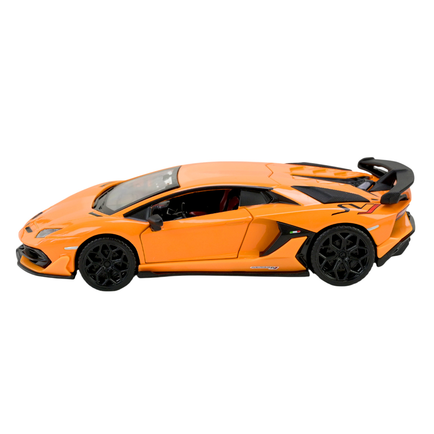 Машина мет. АВТОПРОМ арт. 68473 (48шт/2),1:32 Lamborghini Aventador SVJ,батар, світ.,звук,відкр..двері, короб. 18*9*9см