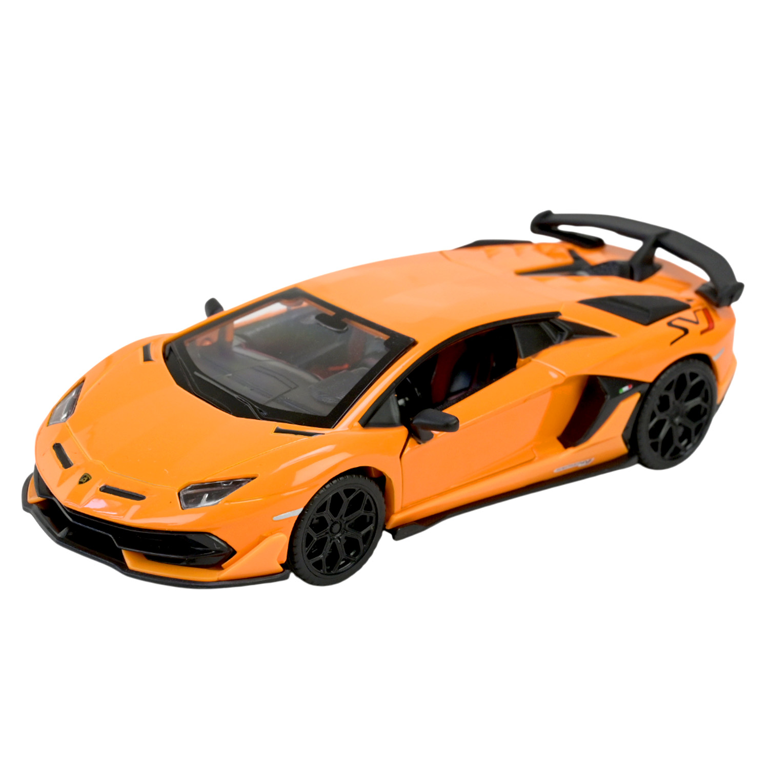 Машина мет. АВТОПРОМ арт. 68473 (48шт/2),1:32 Lamborghini Aventador SVJ,батар, світ.,звук,відкр..двері, короб. 18*9*9см