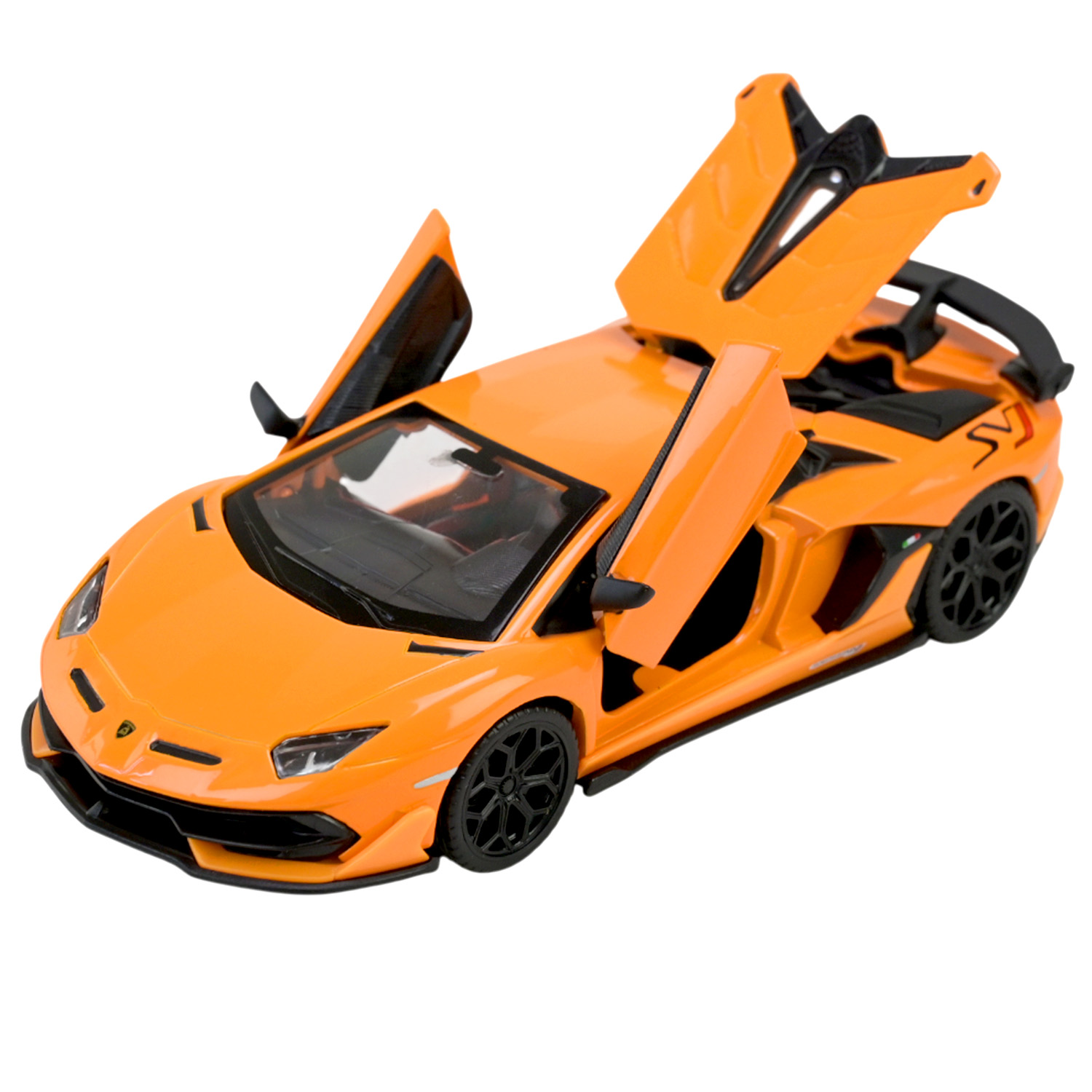 Машина мет. АВТОПРОМ арт. 68473 (48шт/2),1:32 Lamborghini Aventador SVJ,батар, світ.,звук,відкр..двері, короб. 18*9*9см