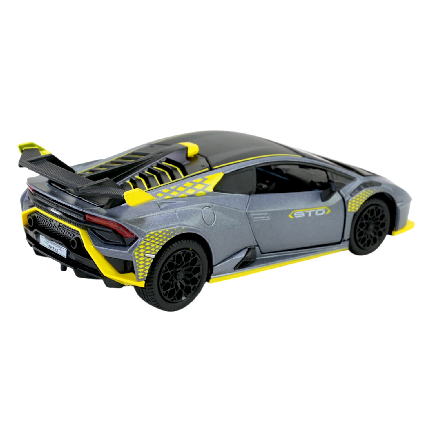 Машина мет. АВТОПРОМ арт. 68716G (48шт/2) 1:32 "Lamborghini STO", батар, світ., звук, відкр.двері, короб.18 * 9 * 8 см