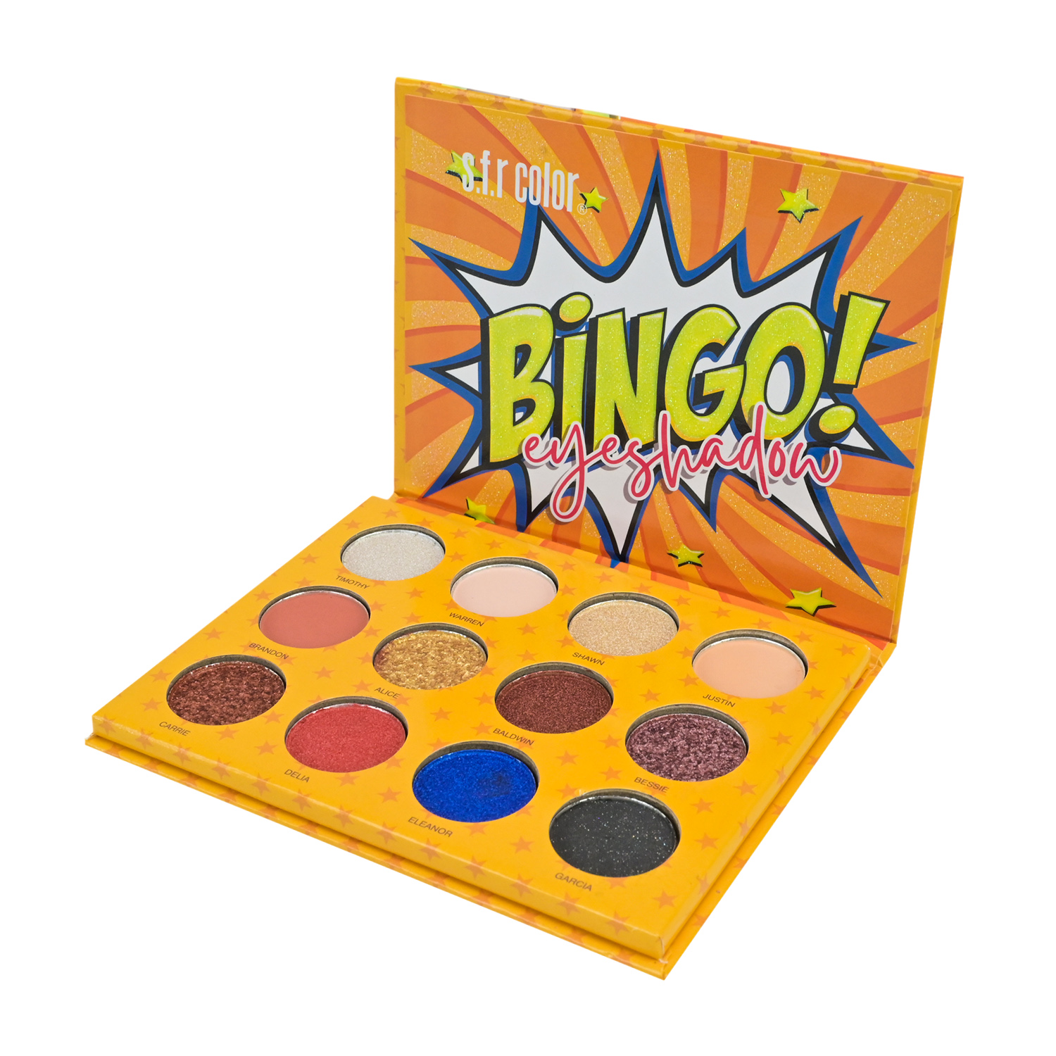 Косметика арт. CN-0130 тіні для повік (384шт) 32*12 шт дисп.бокс.палетка р-р 11,5*19см, дисп.бокс 12*9*9см