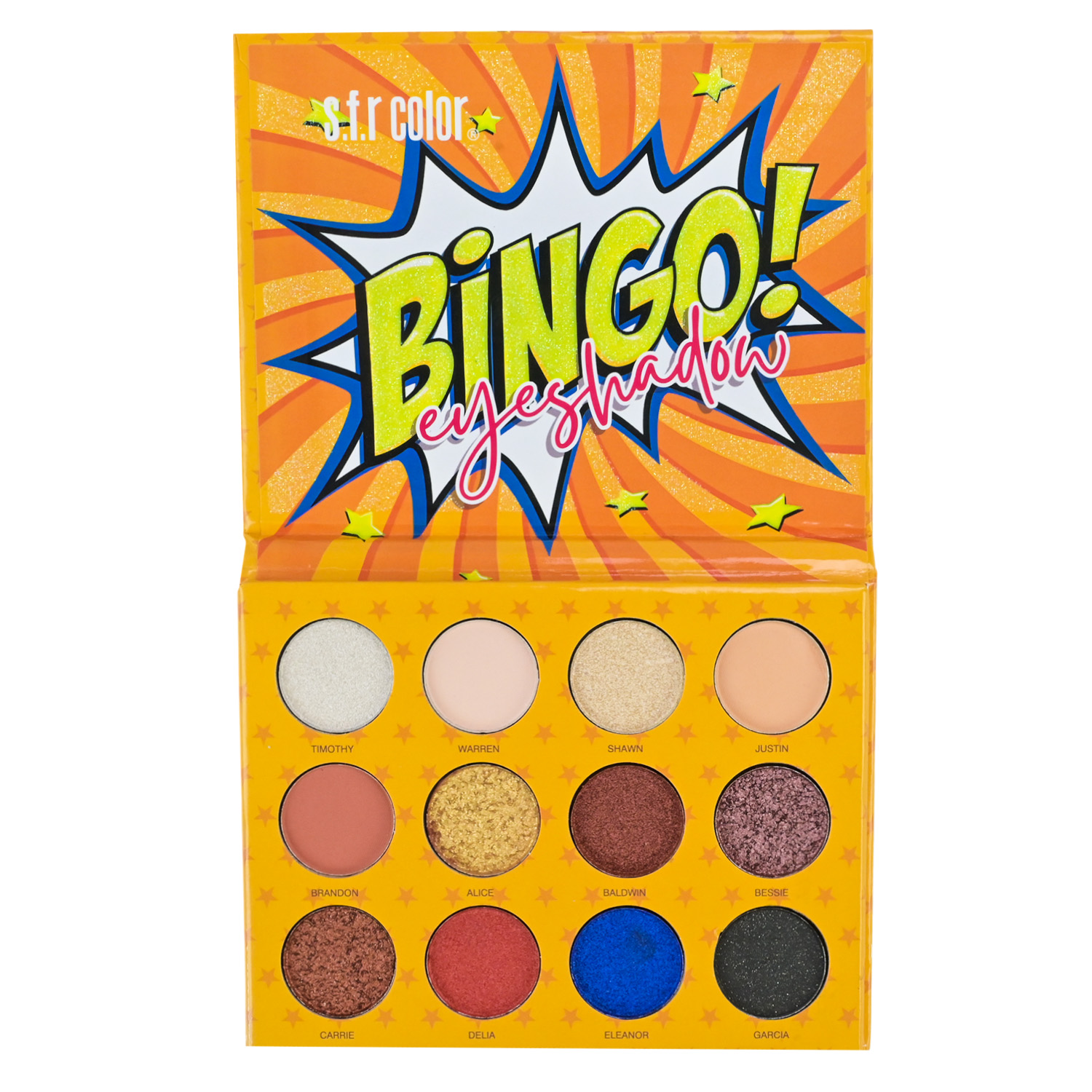 Косметика арт. CN-0130 тіні для повік (384шт) 32*12 шт дисп.бокс.палетка р-р 11,5*19см, дисп.бокс 12*9*9см