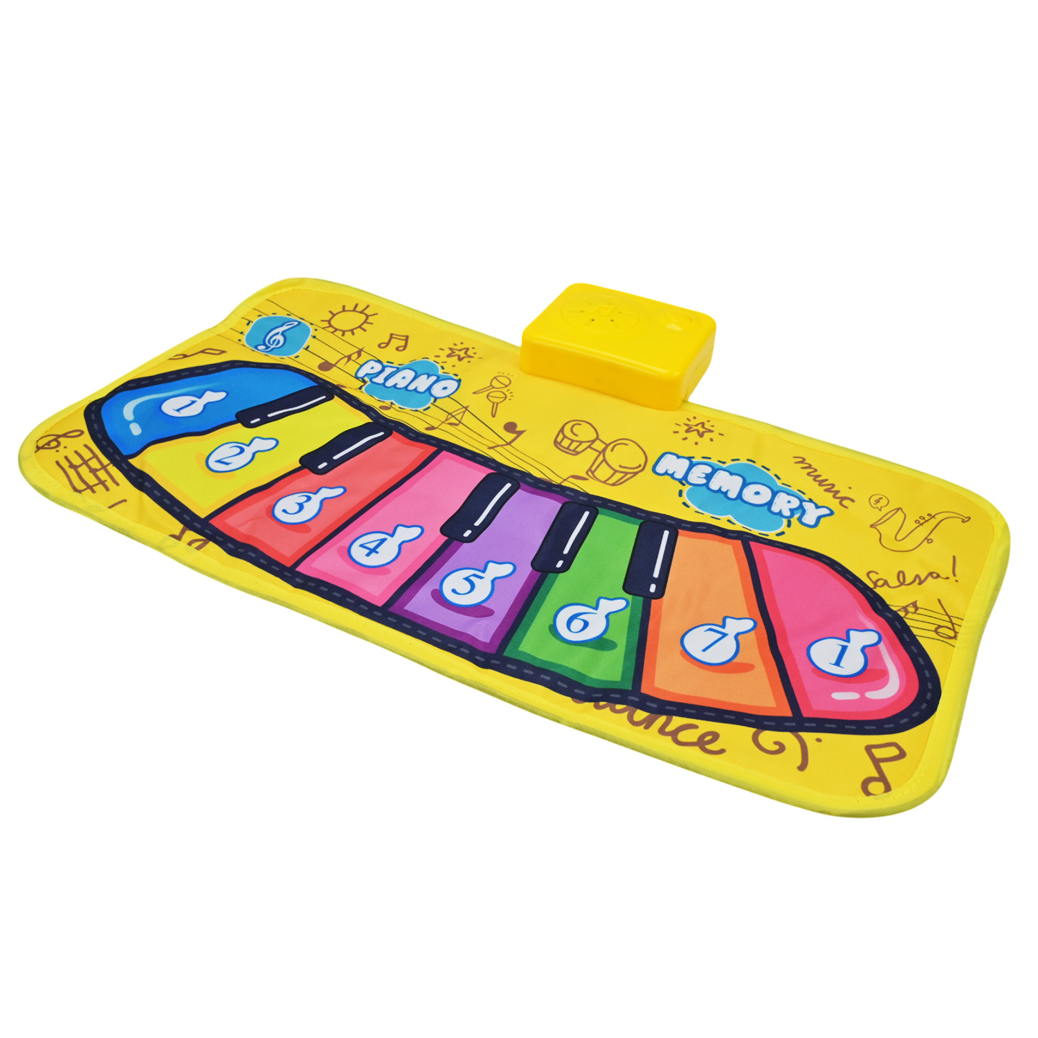 Музичний килимок арт. 116-9 (120шт/2) р-р килимка 46*24,5см.,у короб. 16*16*5,3см.