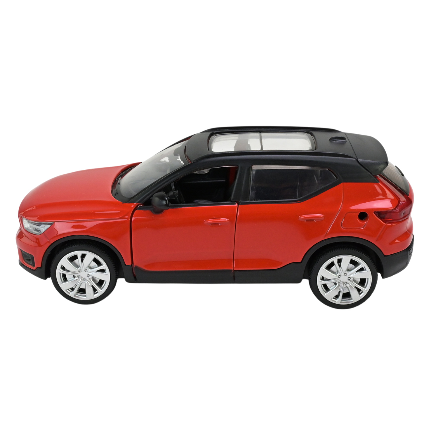 Машина мет. АВТОПРОМ арт. 68703 (32шт) 2кольори 1:32 Volvo XC40 Recharge,батар.,світло,звук,відкр.двері,капот,багаж., у кор.20*9*9см